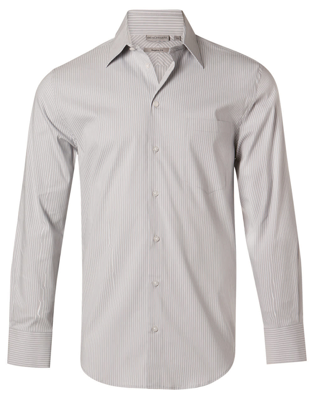 Men's Ticking Stripe L/S Shirt - Image 3