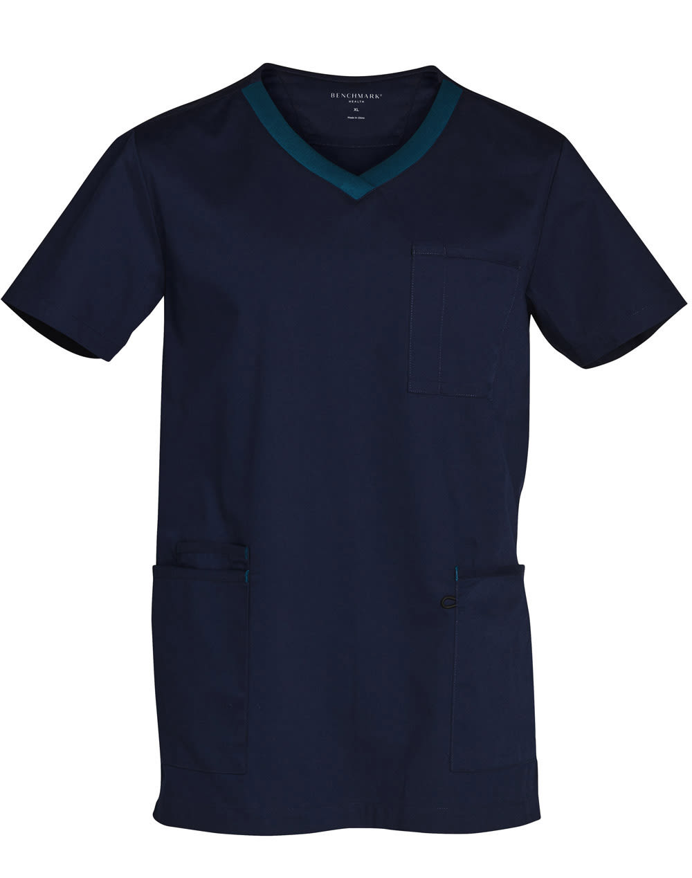 Men's Contrast Colour S/S Scrub Top - Image 7