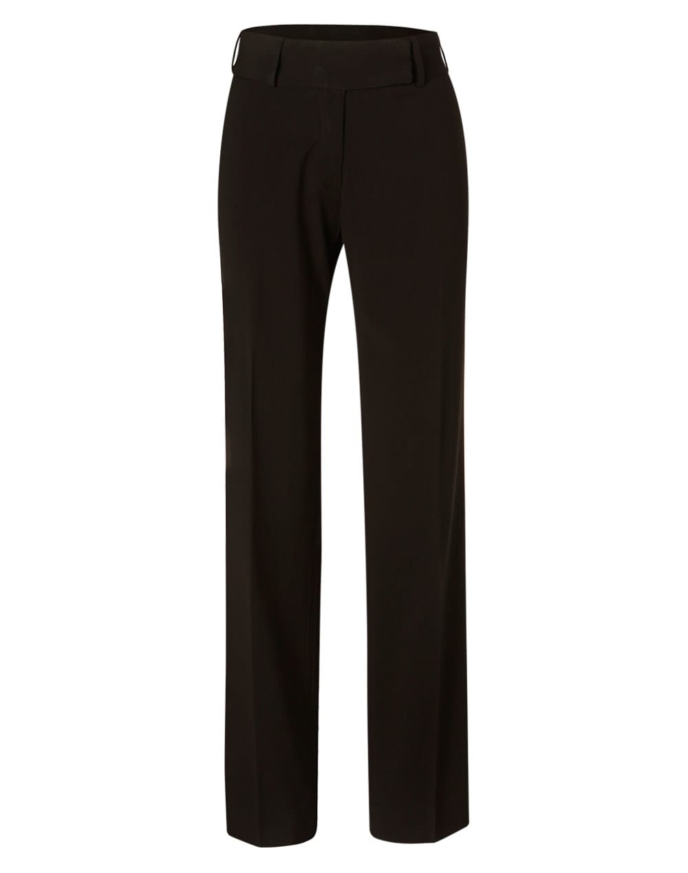 Women's Low Rise Pants in Poly/Viscose Stretch Stripe - Image 3