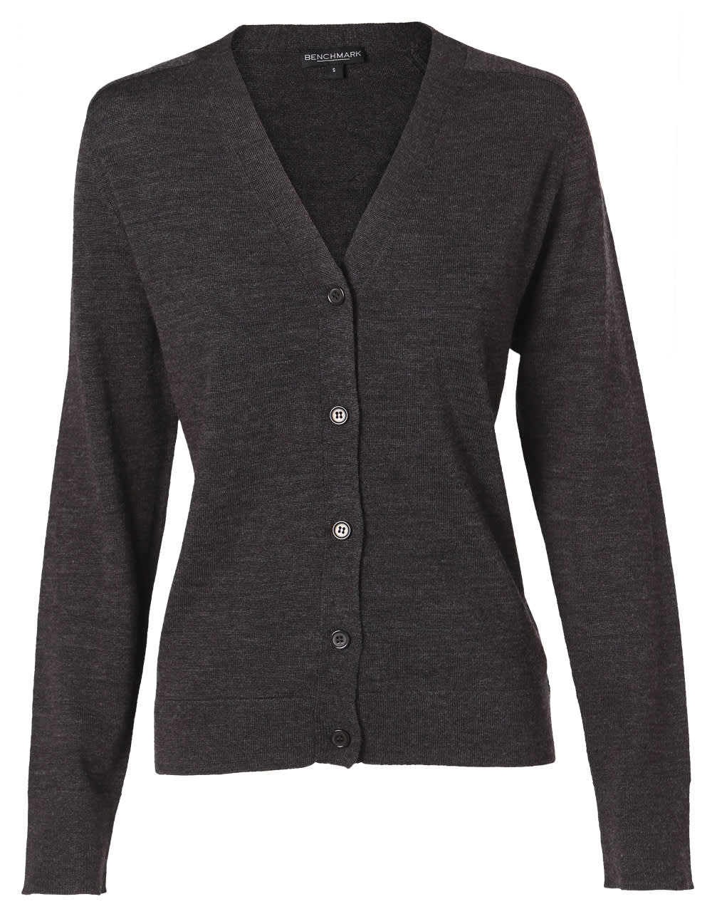 Women's 100% Merino Wool L/S Cardigan - Image 3