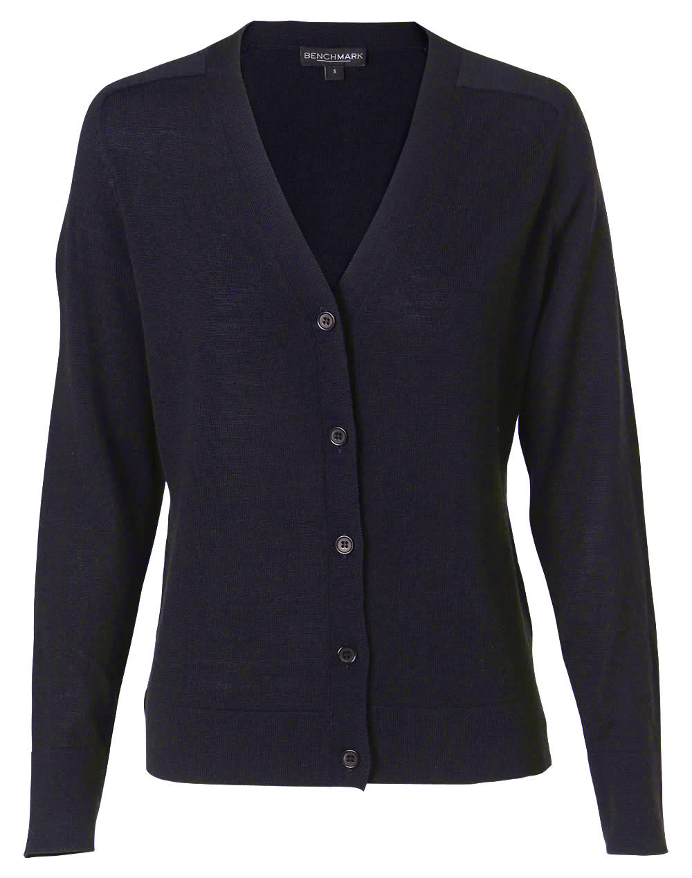 Women's 100% Merino Wool L/S Cardigan - Image 4