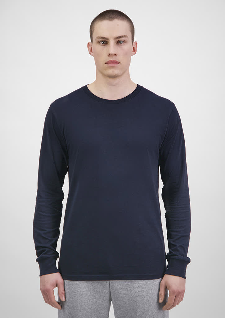 Mens Basis Long Sleeve Tee - Image 7