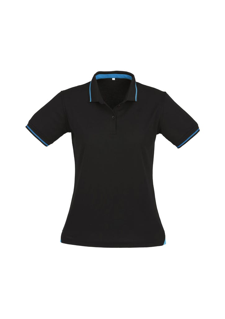 Womens Jet Short Sleeve Polo - Image 3