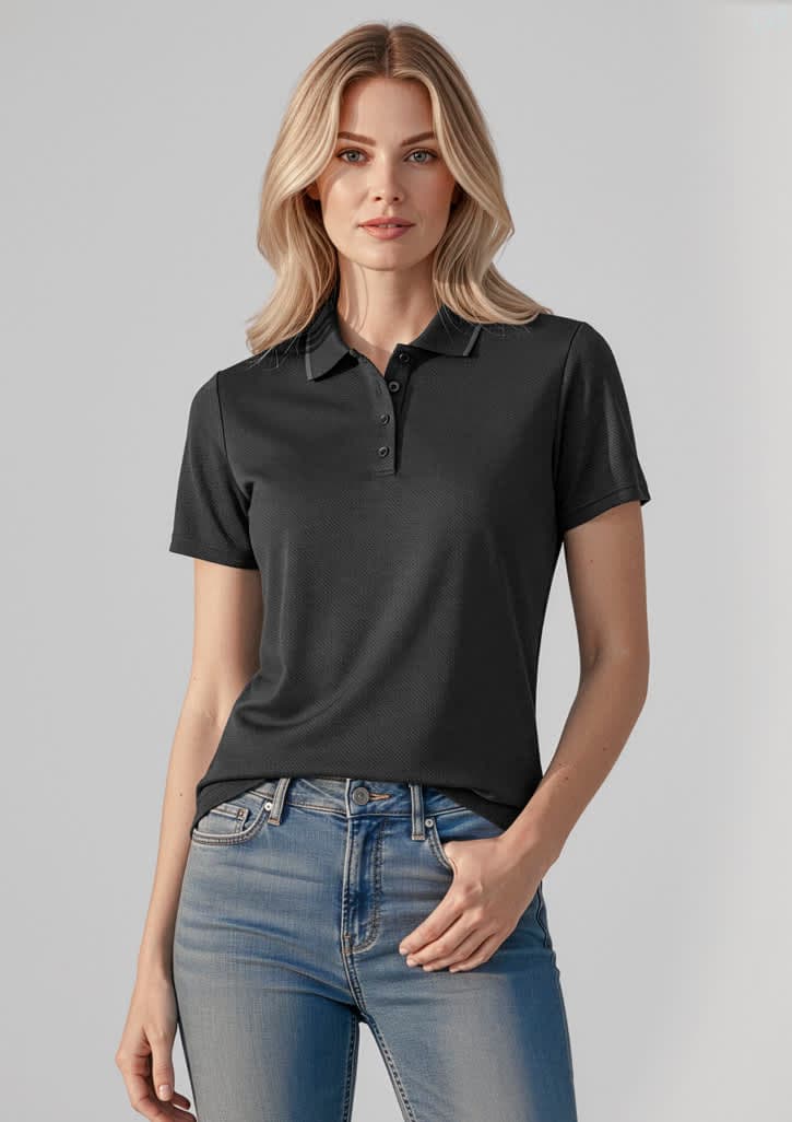 Womens Echo Short Sleeve Polo - Image 5