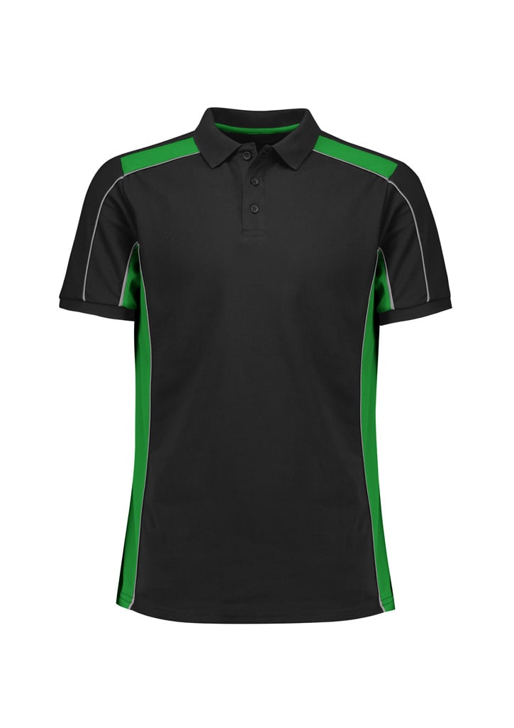 Unisex Grid Short Sleeve Polo - Image 8
