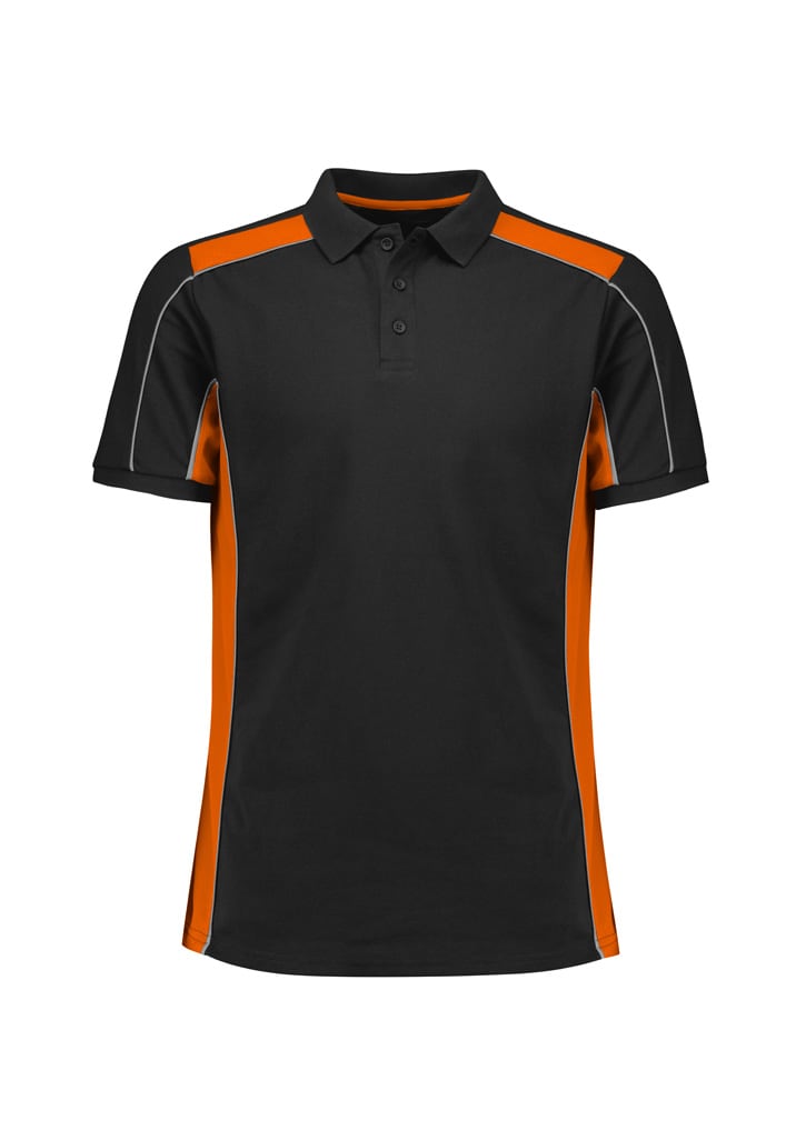 Unisex Grid Short Sleeve Polo - Image 9