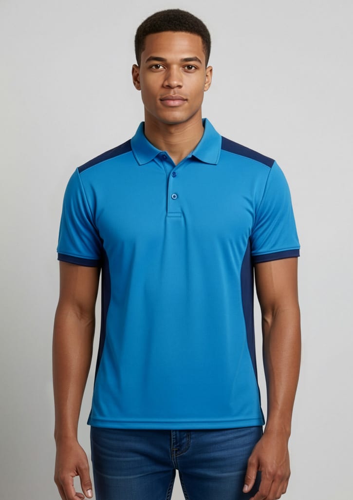 Mens Rival Short Sleeve Polo - Image 3