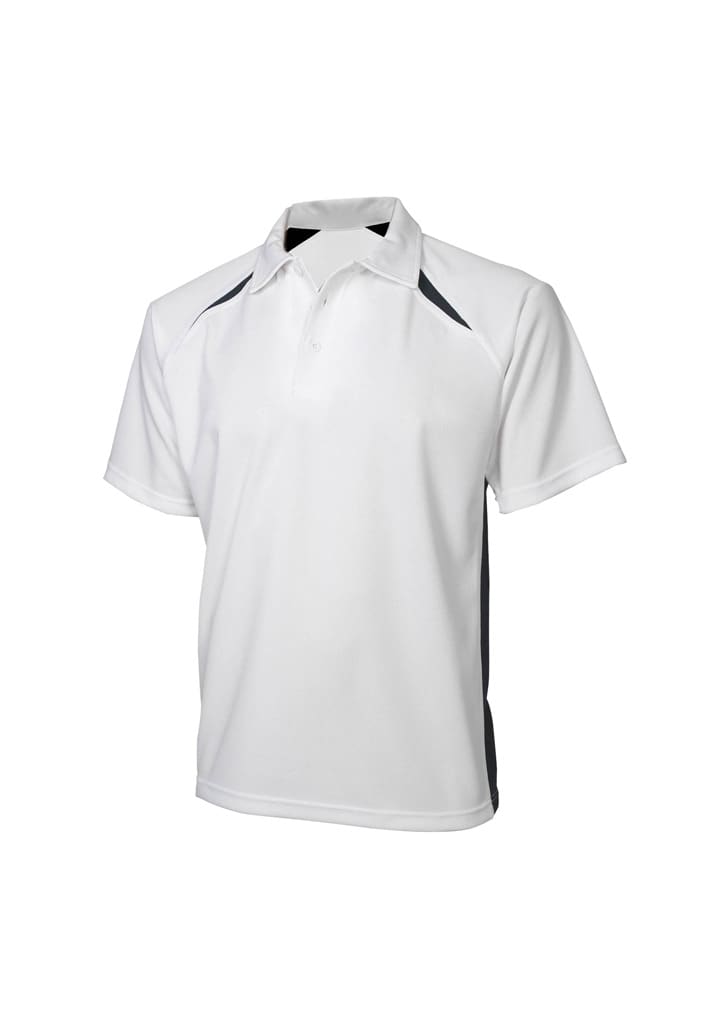 Kids Splice Short Sleeve Polo - Image 2