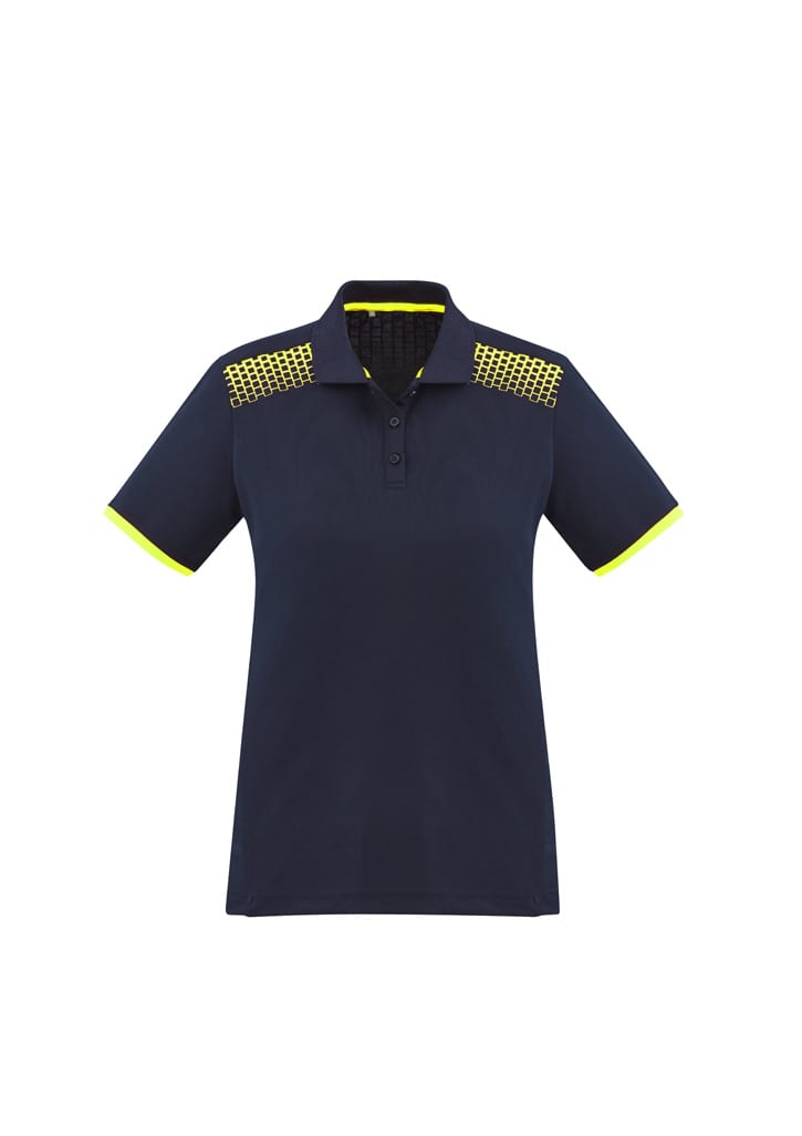 Womens Galaxy Short Sleeve Polo - Image 3