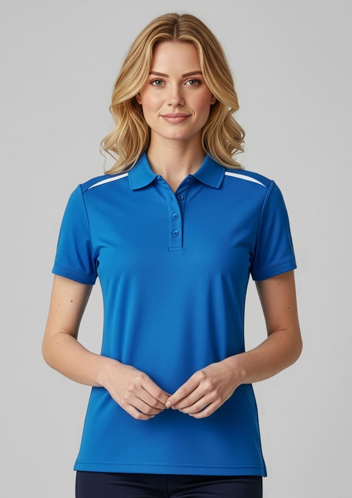 Womens Sonar Short Sleeve Polo - Image 9