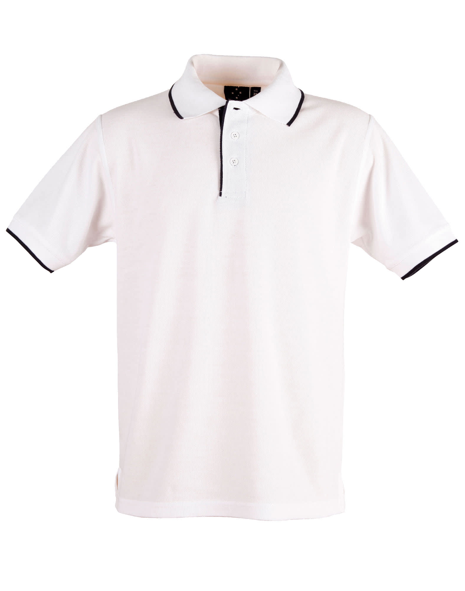 Mens S/L pique polo contrast - Image 11