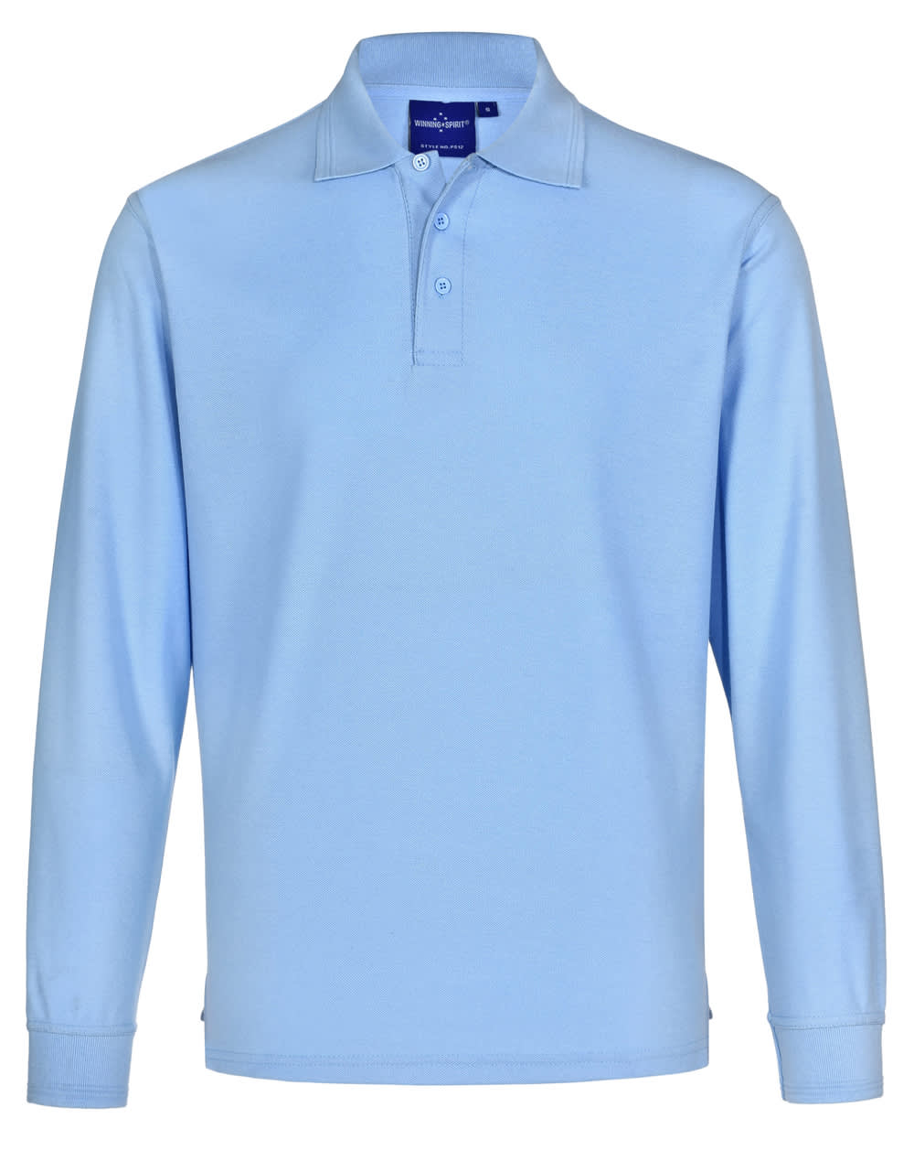 Adults' 240gsm Poly/Cotton Pique L/S Polo - Image 6