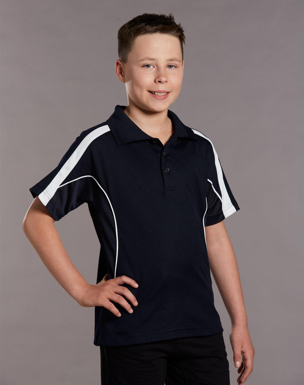 Kids S/S polo truedry