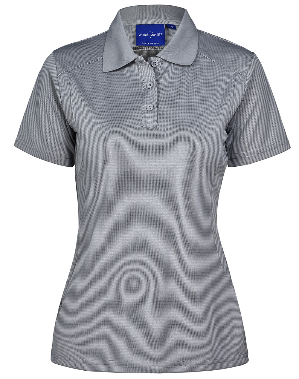 ladies bamboo charcoal S/S Polo - Image 5