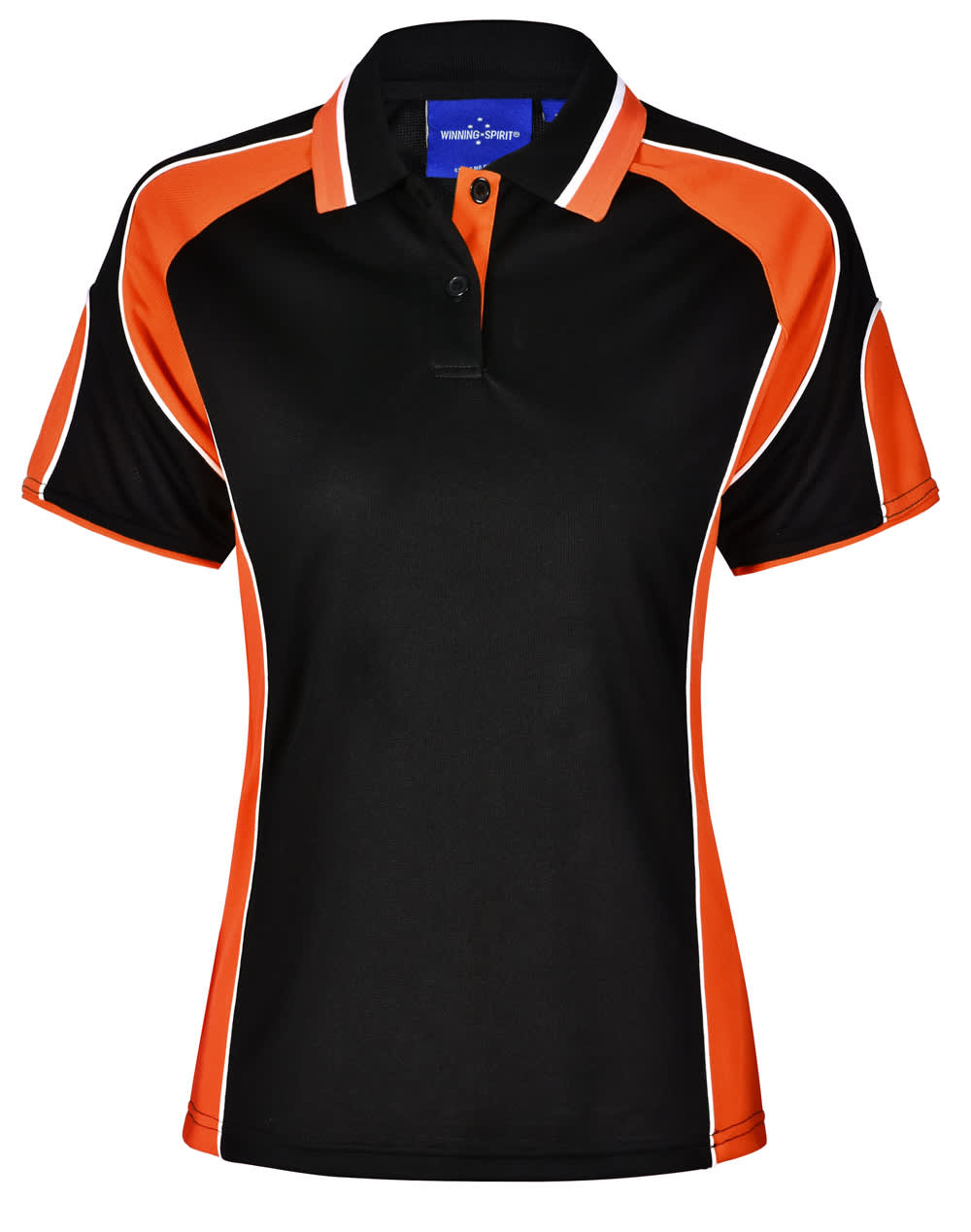 Ladies' Cooldry Contrast Polo With Sleeve Panel - Image 4