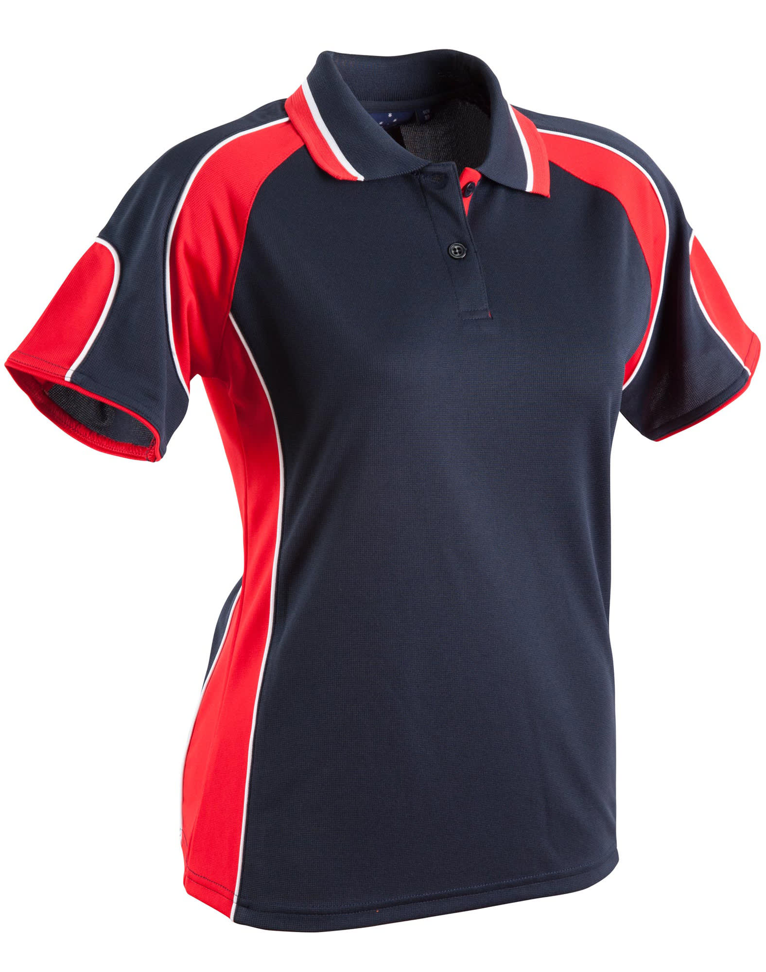 Ladies' Cooldry Contrast Polo With Sleeve Panel - Image 12