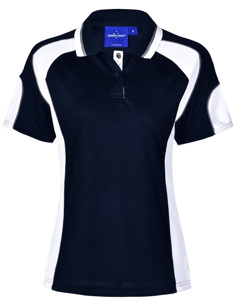 Ladies' Cooldry Contrast Polo With Sleeve Panel - Image 13