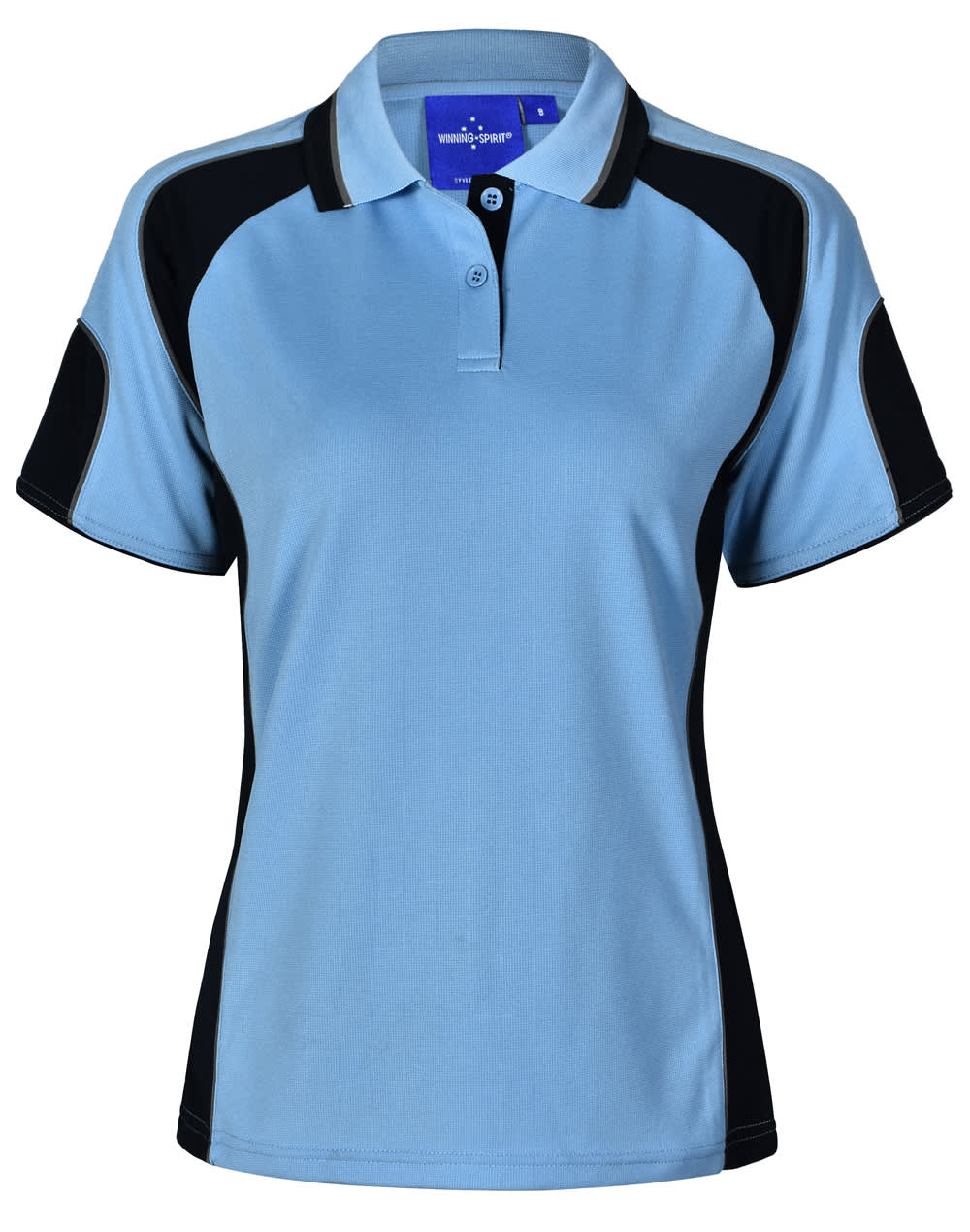 Ladies' Cooldry Contrast Polo With Sleeve Panel - Image 16