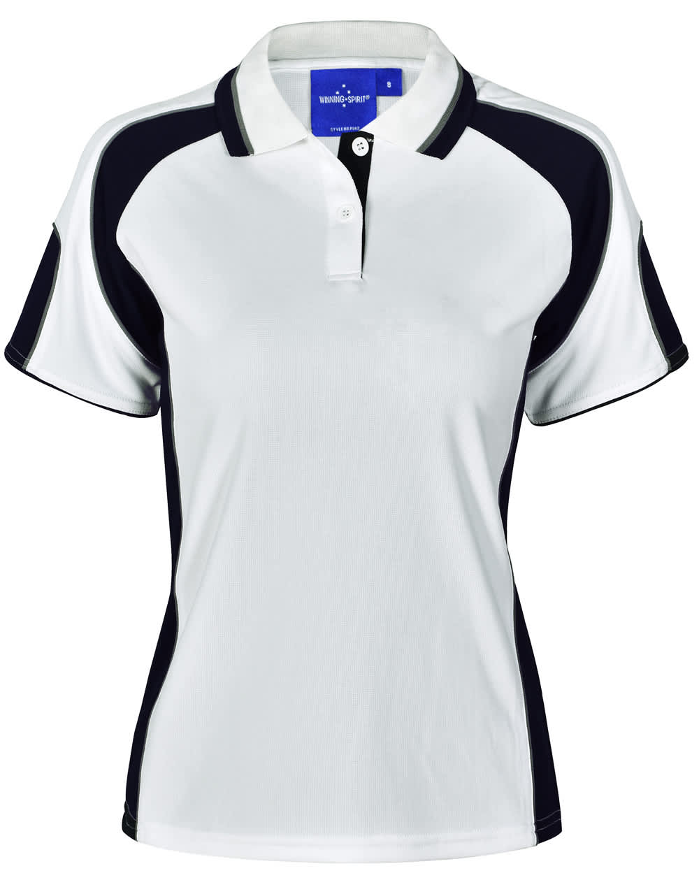 Ladies' Cooldry Contrast Polo With Sleeve Panel - Image 17