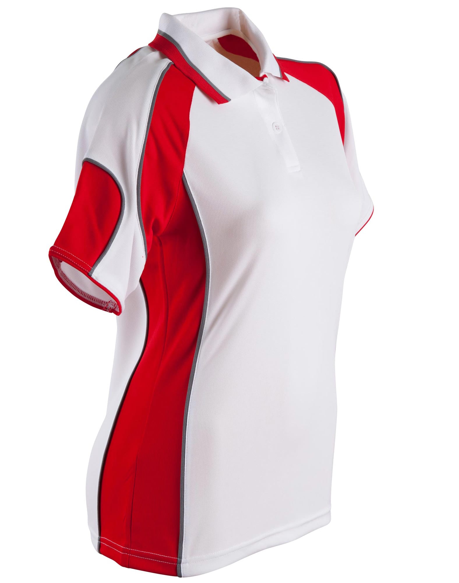 Ladies' Cooldry Contrast Polo With Sleeve Panel - Image 18