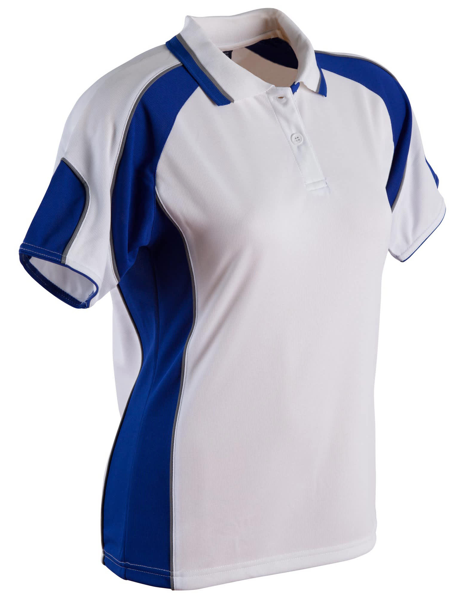 Ladies' Cooldry Contrast Polo With Sleeve Panel - Image 19