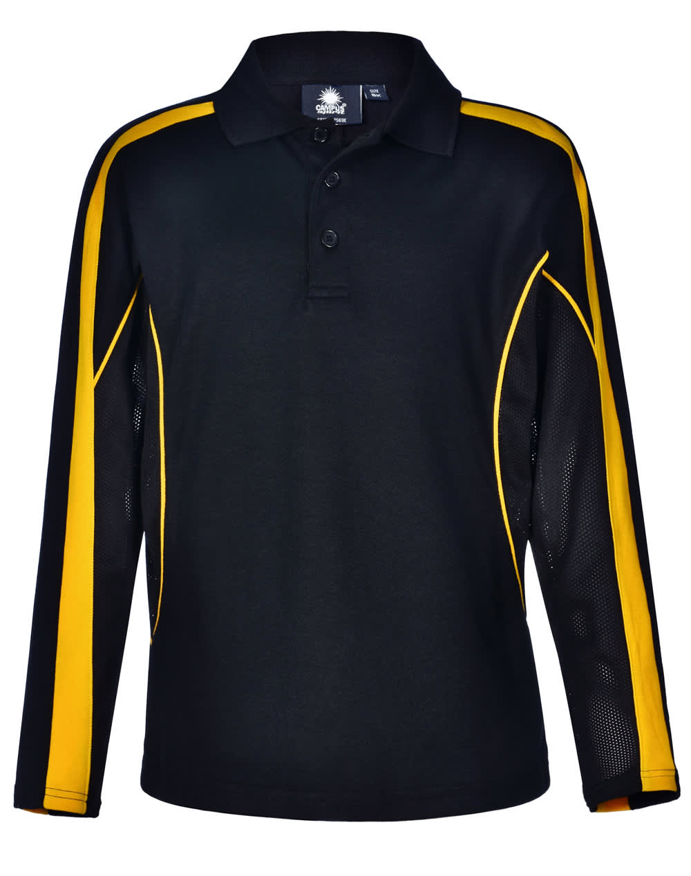 Kids' TrueDry Long Sleeve Polo - Image 2