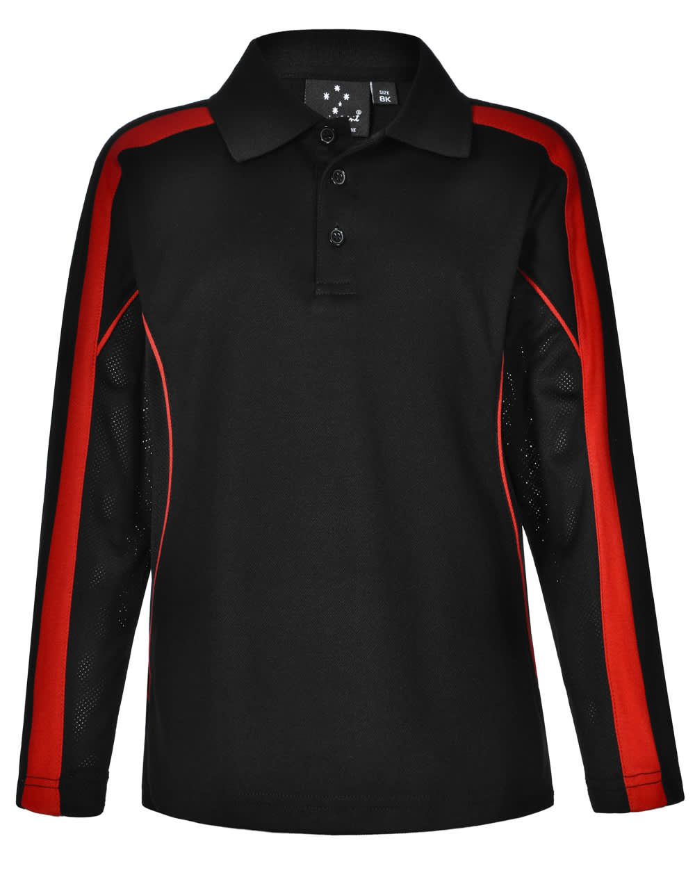 Kids' TrueDry Long Sleeve Polo - Image 3