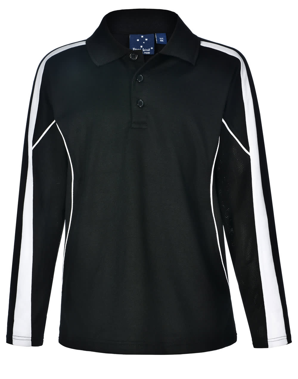 Kids' TrueDry Long Sleeve Polo - Image 4