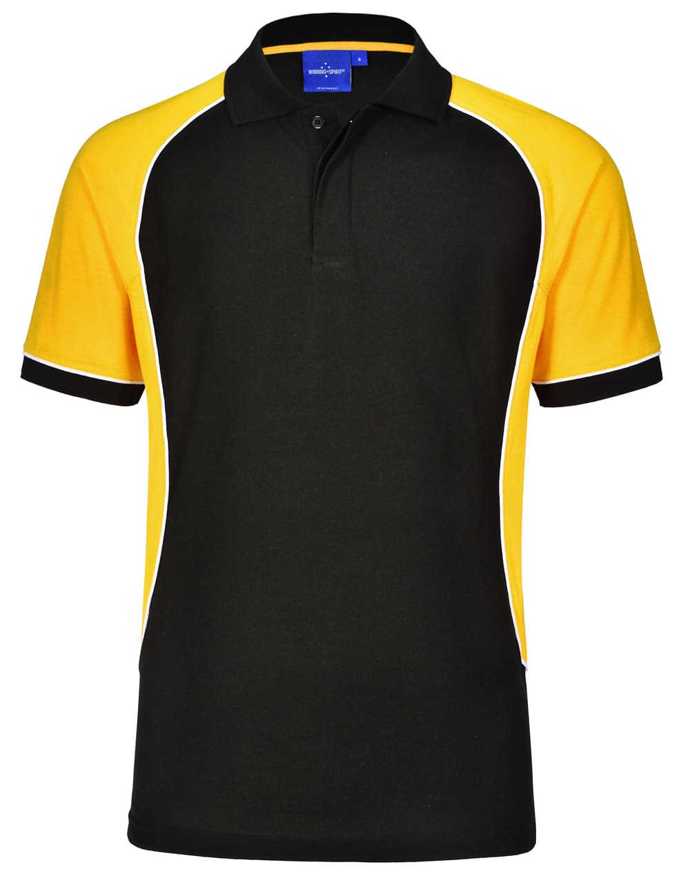 Men's TrueDry Tri-colour S/S Pique Polo - Image 3