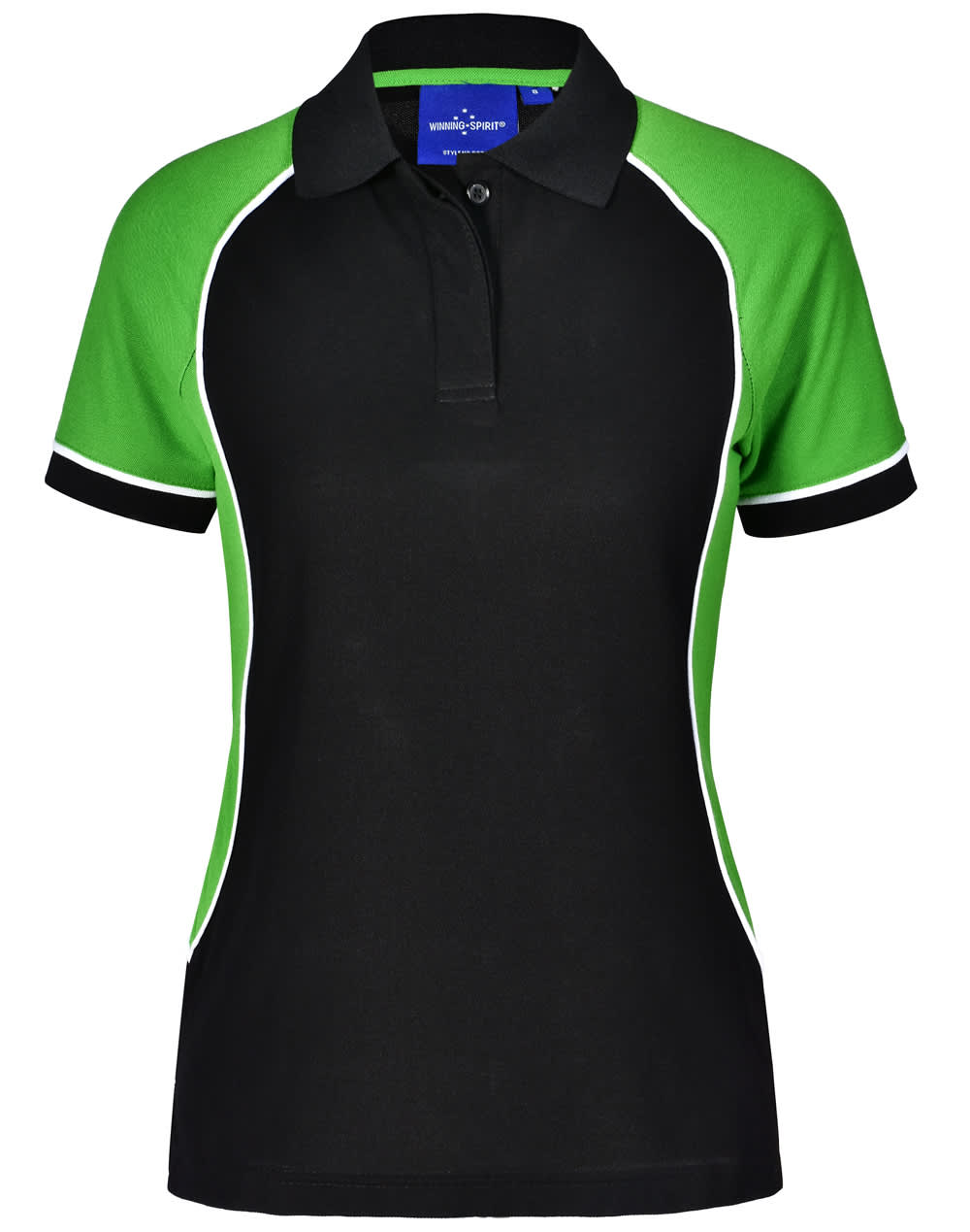 Ladies' TrueDry Tri-colour S/S Pique Polo - Image 5