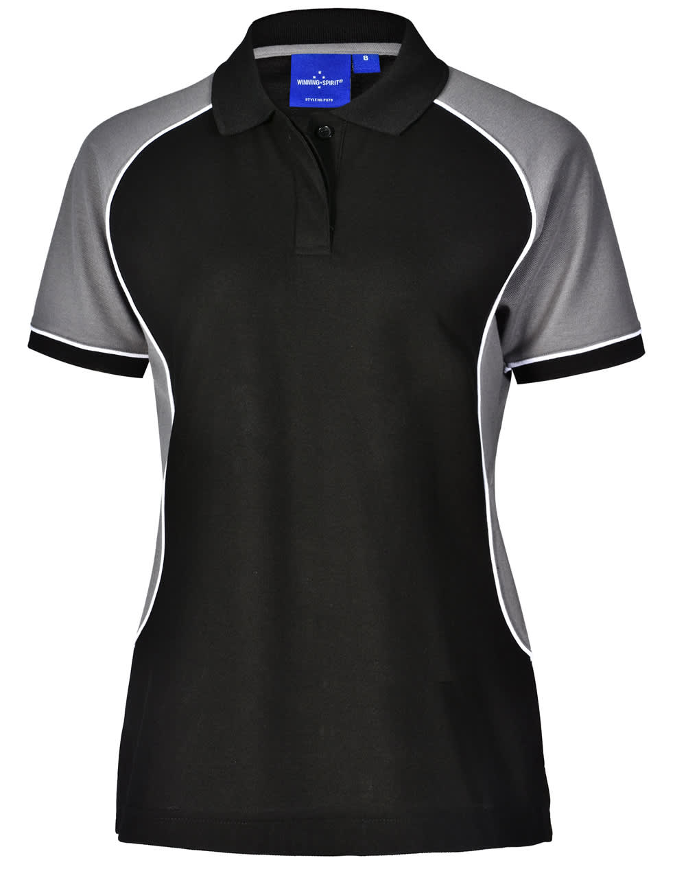 Ladies' TrueDry Tri-colour S/S Pique Polo - Image 4