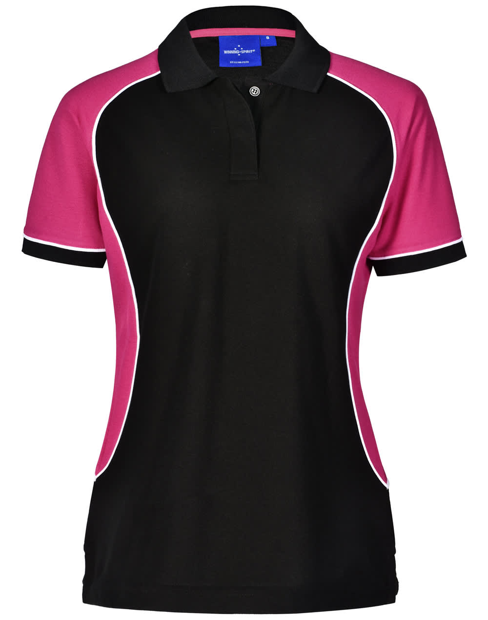 Ladies' TrueDry Tri-colour S/S Pique Polo - Image 6