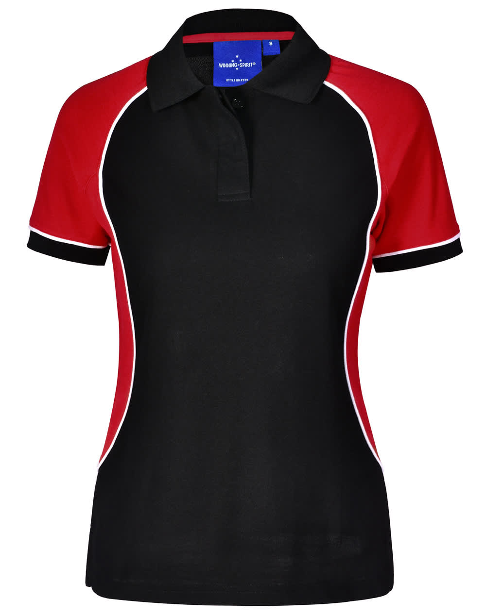 Ladies' TrueDry Tri-colour S/S Pique Polo - Image 9