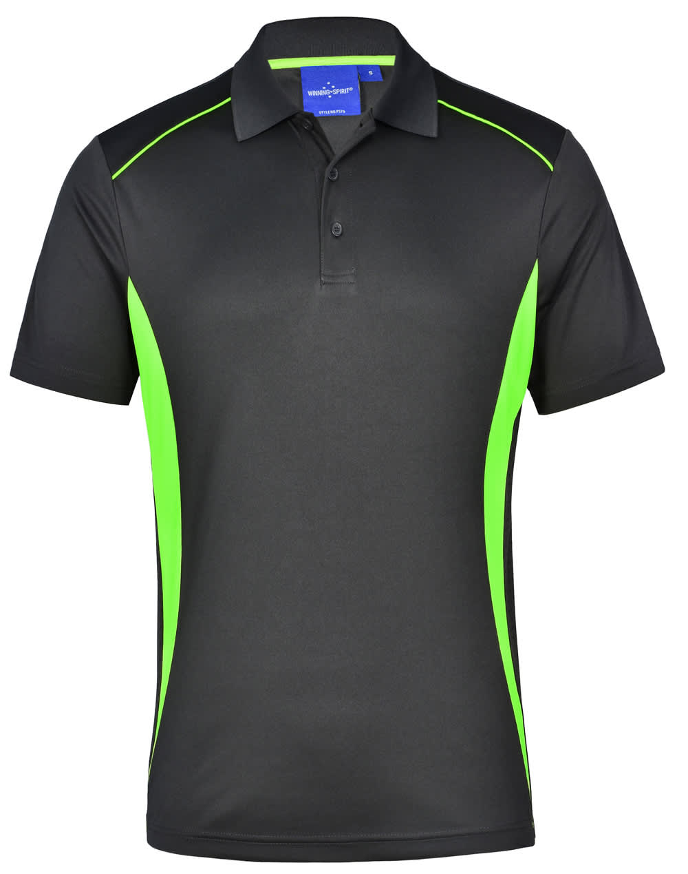 Men's Cooldry S/S Contrast Interlock Polo - Image 5
