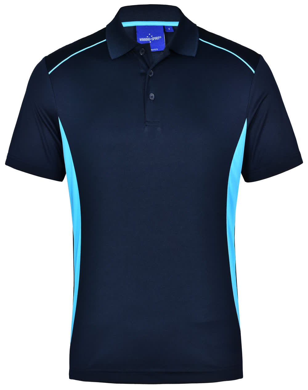 Men's Cooldry S/S Contrast Interlock Polo - Image 6
