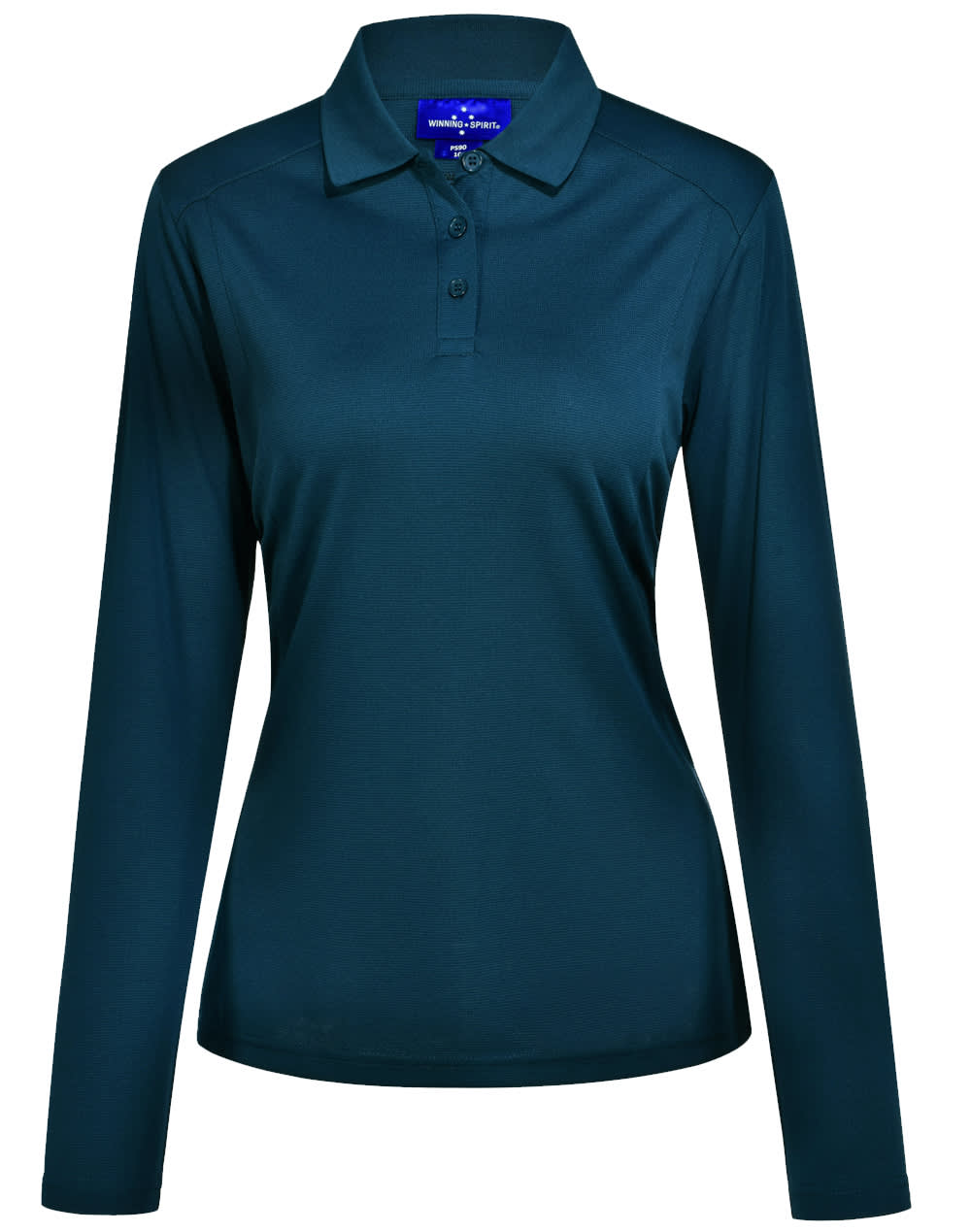 Ladies' Bamboo Charcoal L/S Polo - Image 5