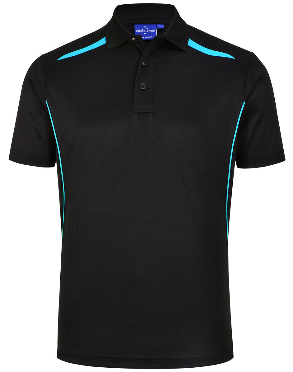 Men's Sustainable Poly/Cotton Contrast S/S Polo - Image 6