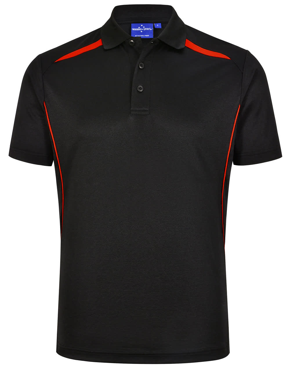 Men's Sustainable Poly/Cotton Contrast S/S Polo - Image 8