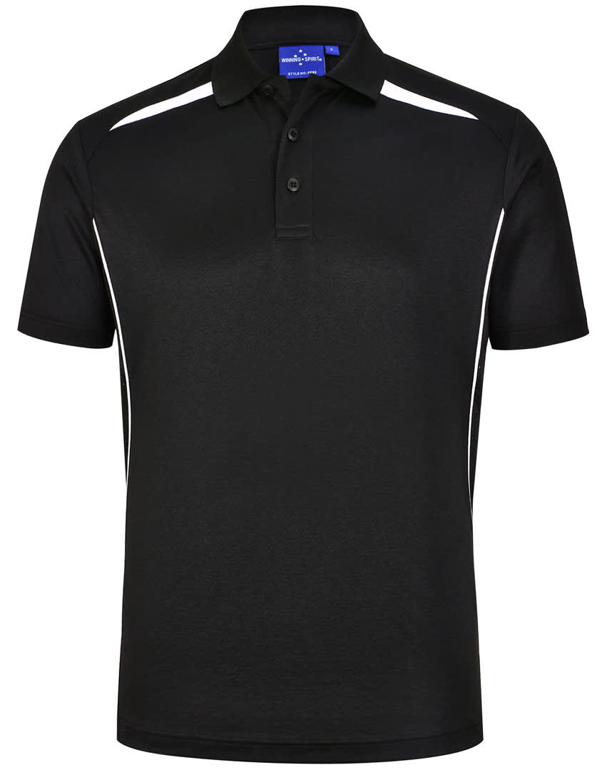 Men's Sustainable Poly/Cotton Contrast S/S Polo - Image 10