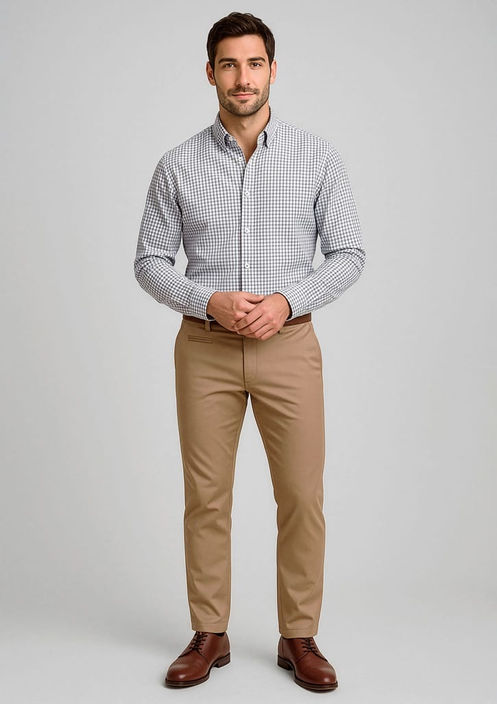 Mens Traveller Modern Stretch Chino Pant - Image 8