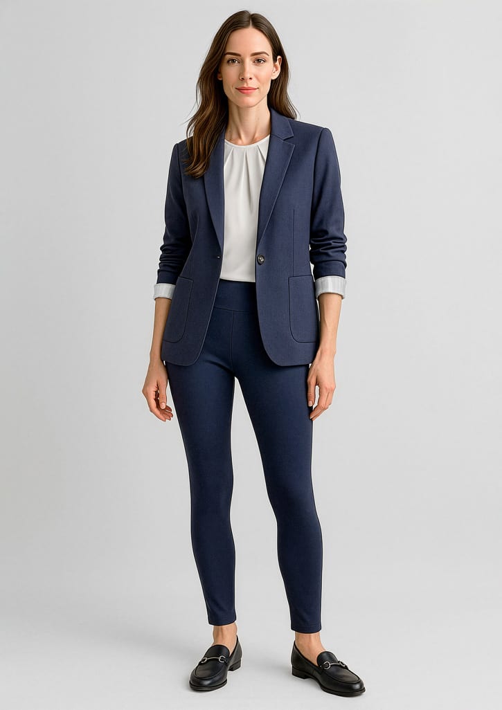 Womens Scuba Ponte High-rise Pull-on Corporate Legging - Image 5