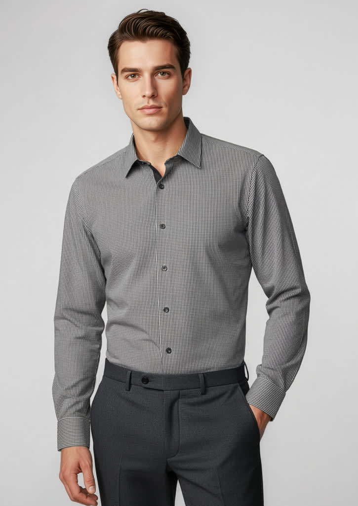 Mens Edge Long Sleeve Shirt - Image 2