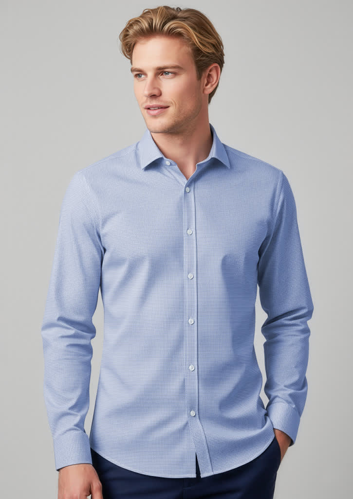 Mens Bristol Tailored Long Sleeve Shirt