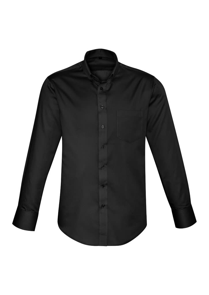 Mens Dalton Long Sleeve Shirt - Image 4