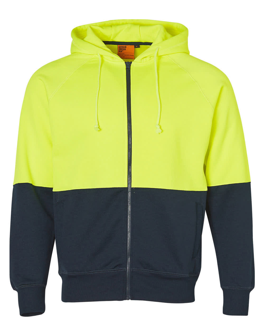 Hi-Vis Two Tone Fleecy Hoodie - Image 4