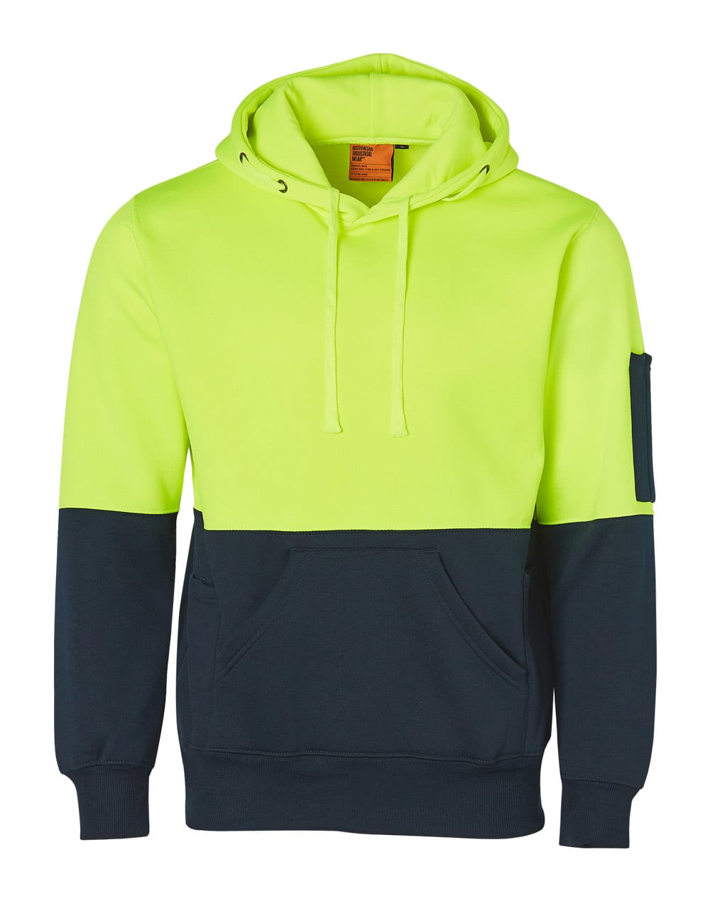 Hi-Vis Two Tone Kangaroo Pocket Hoodie - Image 4