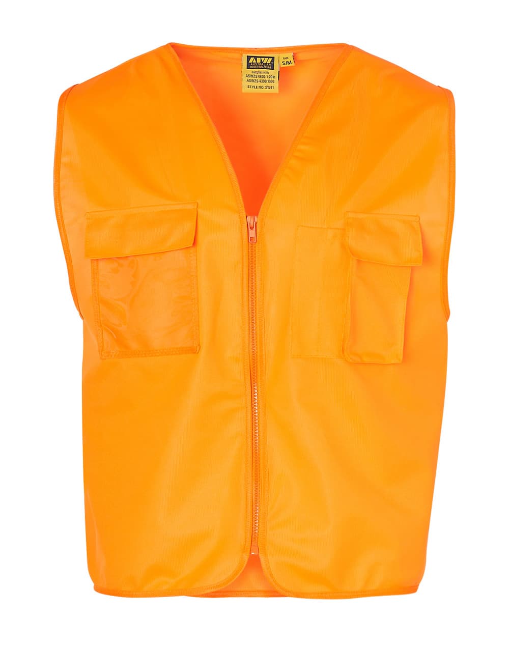 Hi-Vis Safety Vest with ID Pocket - Image 2
