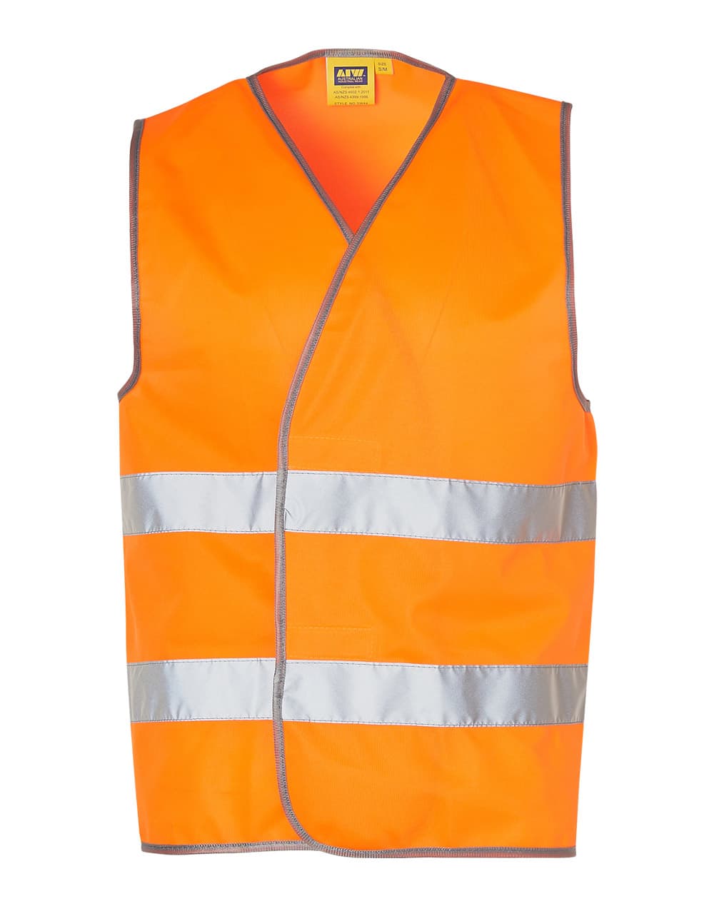 Hi-Vis Safety Vest With Reflective Tapes - Image 3