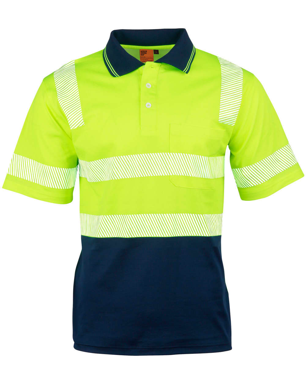 Biomotion Segmented Truedry S/S Safety Polo - Image 5