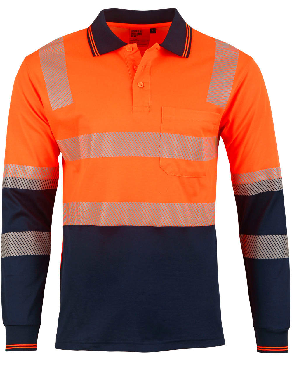 Biomotion Segmented Truedry L/S Safety Polo - Image 3